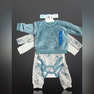Disney Baby Mickey Mouse Character 4-piece Clothing Set, size 12 months